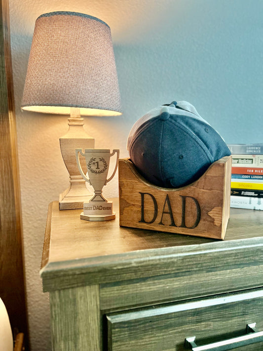Wooden Hat Rack w/ key chain Holder (optional)