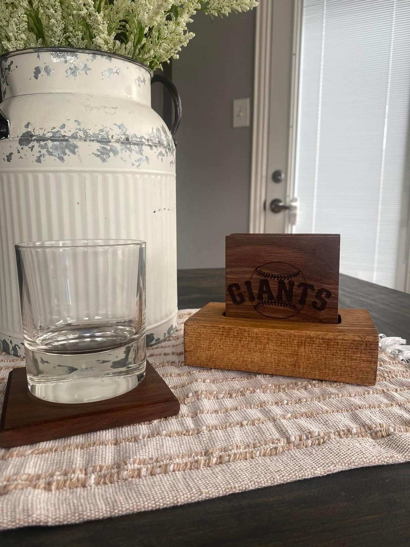 Custom Hardwood Coasters