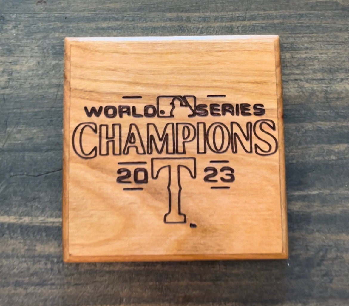 Custom Hardwood Coasters